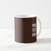 Mug Ne me marchez pas dessus Poo (Devant droit)