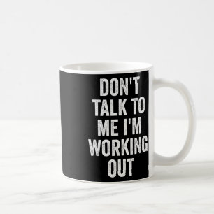 Mug Ne me parle pas, je suis en train de faire du spor