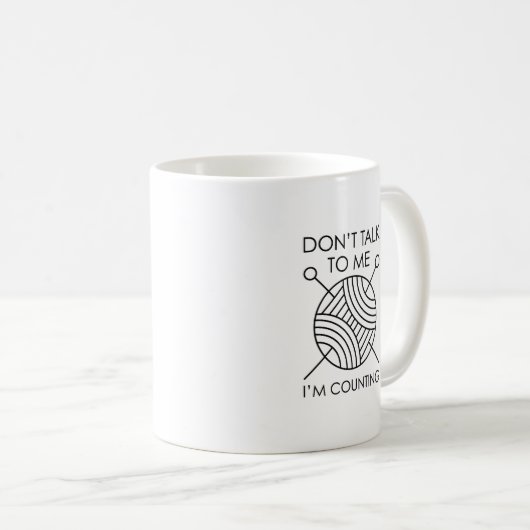 Mug Ne me parlez pas (Devant droit)