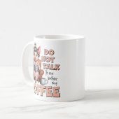 Mug Ne me parlez pas avant le café (Devant gauche)