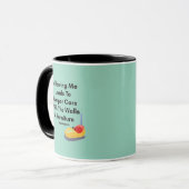 Mug Ne me suivez pas - Autos tamponneuses (Devant gauche)