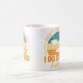 Mug Ne Me Suivez Pas Je Fais Des Choses Idiotes Plongé (Centre)