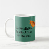 Mug Ne mêlez pas dans les affaires des dragons (Gauche)