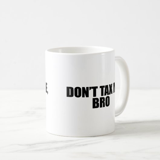 MUG NE M'IMPOSEZ PAS BRO 2 (Devant droit)