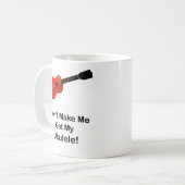 Mug Ne m'incitez pas à obtenir mon ukulélé (Devant gauche)