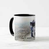 Mug Ne m'inquiétez pas le fixera (Devant gauche)