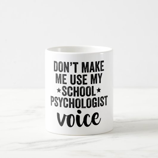 Mug Ne m'oblige pas à utiliser la voix de mon psycholo (Centre)