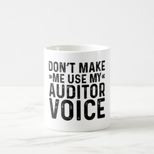 Mug Ne m'oblige pas à utiliser ma voix d'auditeur (Centre)