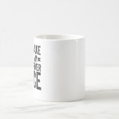 Mug Ne m'oblige pas à utiliser ma voix de conducteur d (Centre)