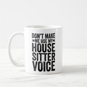 Mug Ne m'oblige pas à utiliser ma voix de souris