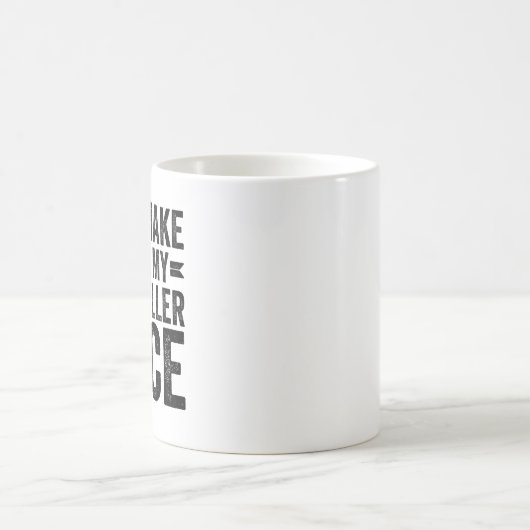 Mug Ne m'oblige pas à utiliser ma voix de vendeur banc (Centre)