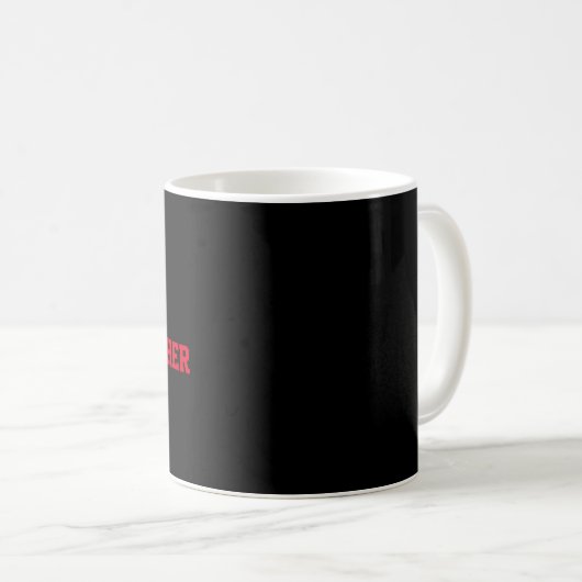 Mug Ne m'oblige pas à utiliser ma voix d'enseignant an (Devant droit)