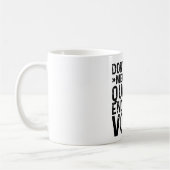 Mug Ne m'oblige pas à utiliser ma voix d'ingénieur qua (Gauche)