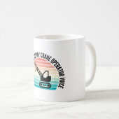 Mug Ne m'oblige pas à utiliser ma voix d'opérateur de  (Devant droit)