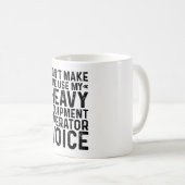 Mug Ne m'oblige pas à utiliser mon appareil lourd Voic (Devant droit)