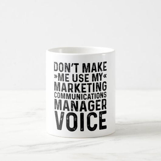 Mug Ne m'oblige pas à utiliser mon Mana de communicati (Centre)