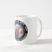 Mug Ne nous tirez pas sur la famille des éléphants (Devant droit)