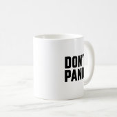 Mug Ne paniquez pas (Devant droit)