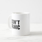 Mug Ne paniquez pas (Devant gauche)