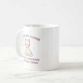 Mug Ne Parler Qu'À Mon Chat (Devant gauche)