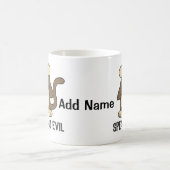 Mug Ne parlez aucun singe de mal - personnalisez (Centre)