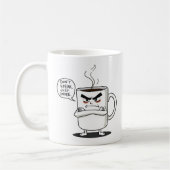 Mug Ne parlez pas - Juste du café (Gauche)