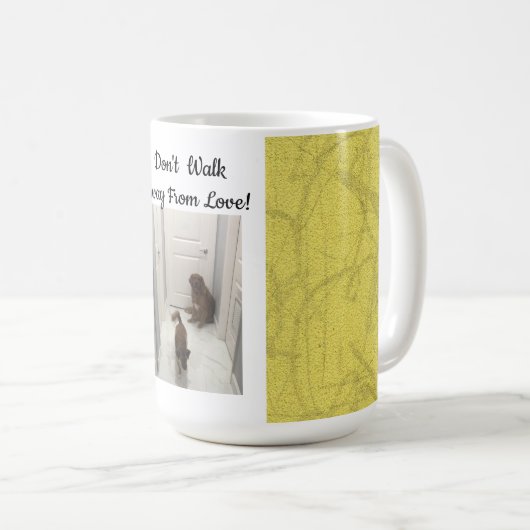 Mug Ne partez pas ! (Devant droit)