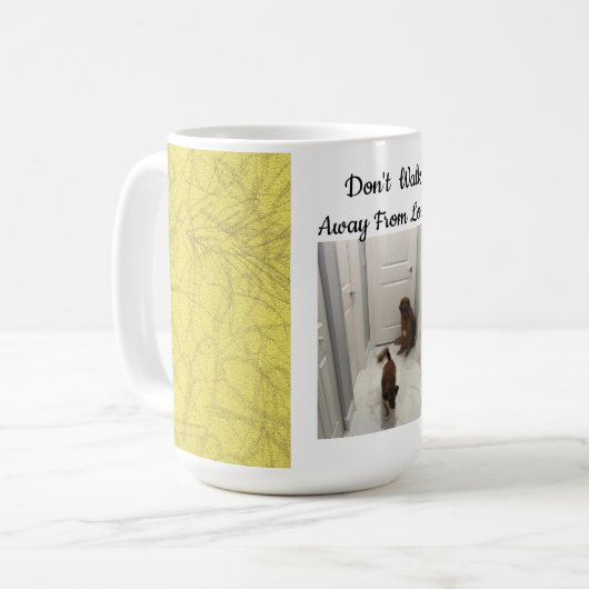 Mug Ne partez pas ! (Devant gauche)