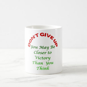 Mug Ne pas abandonner