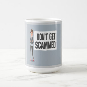 Mug Ne pas avoir de bannière truquée à côté d'un escro