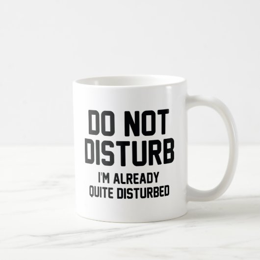 Mug Ne pas déranger (Droite)