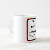 Mug Ne pas déranger (Devant gauche)