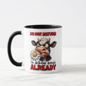 Mug Ne pas déranger la vache (Gauche)