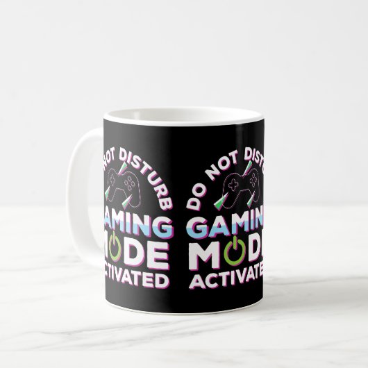 Mug Ne pas déranger le mode de jeu activé (Devant gauche)