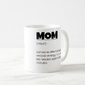 Mug Ne pas déranger maman (Devant droit)