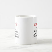 Mug Ne pas déranger un buveur de café - Mug-A-Tude (Centre)