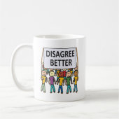 Mug Ne pas être d'accord (Gauche)