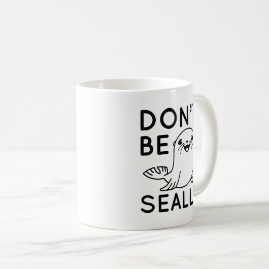 Mug Ne pas être marin (Devant droit)