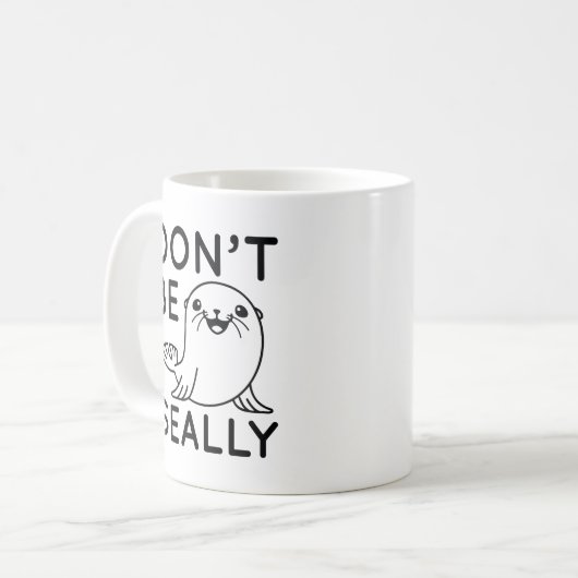 Mug Ne pas être marin (Devant gauche)