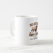 Mug Ne pas familiariser avec les vaches de bouffée Ame (Devant gauche)