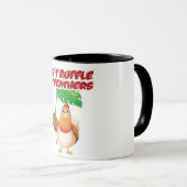 Mug Ne pas frotter mes plumes (Devant droit)