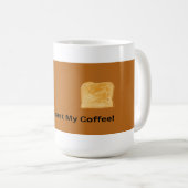 Mug Ne pas griller mon café (Devant droit)