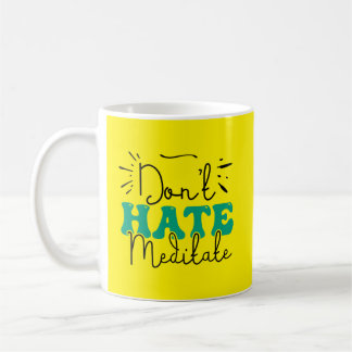 Mug Ne pas haïr la conception des messages