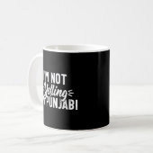 Mug Ne Pas hurler Punjabi Desi Sikh Novelité indienne (Devant gauche)