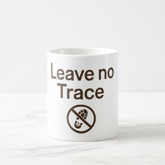 Mug Ne pas laisser de trace (Centre)