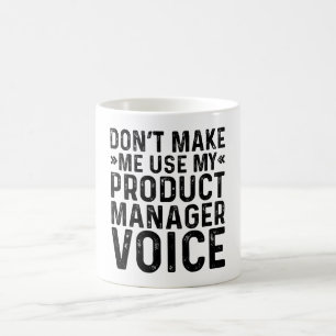 Mug Ne pas m'obliger à utiliser ma voix du Gestionnair