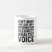 Mug Ne pas m'obliger à utiliser mon analyste de sécuri (Centre)