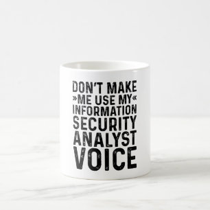 Mug Ne pas m'obliger à utiliser mon analyste de sécuri
