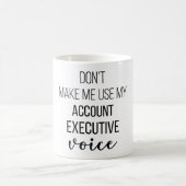 Mug Ne pas m'obliger à utiliser mon compte Voix Exécut (Centre)