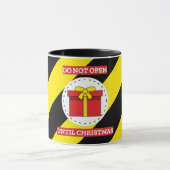 Mug Ne pas ouvrir avant Noël (Centre)